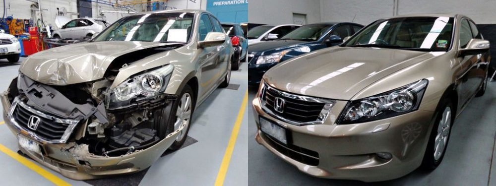 Ремонт и покраска Honda